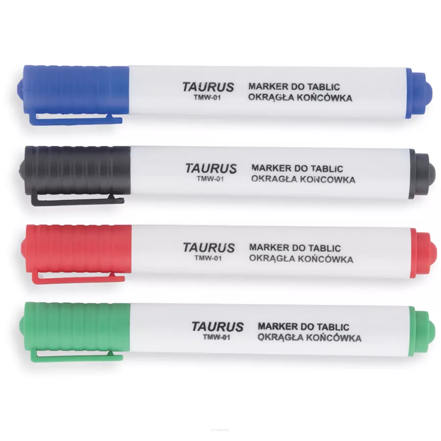 Marker Suchościeralny Taurus CZERWONY smartkleks.pl