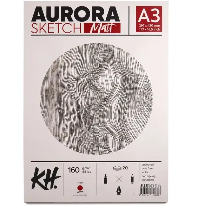 Szkicownik Aurora Matt A3 160g/m2