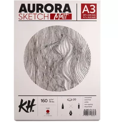 Szkicownik Aurora Matt A3 160g/m2