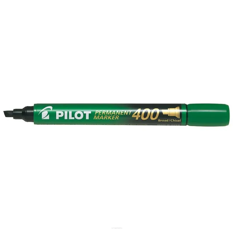 Marker permanentny ścięty Pilot SCA-400-B Zielony