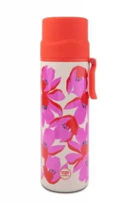 Coolpack, Bidon metalowy z kubeczkiem Vectis - Flores Rosa