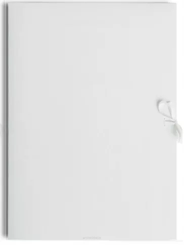 Teczka Biała Wiązana Lux A4 250g  SmartKleks.pl
