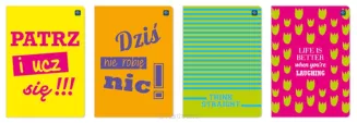 Zeszyt A5 Linia 60 kartek Fluo Interdruk - 6