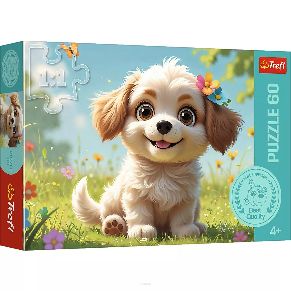 Puzzle Trefl Szczeniaczkiem być! 60 elementów