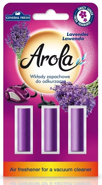 Arola Wkłady Zapachowe do Odkurzacza Lawenda  SmartKleks.pl