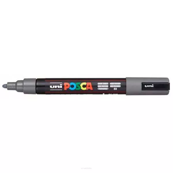 Pisak Posca PC-5M Głeboka Szarość Smartkleks.pl