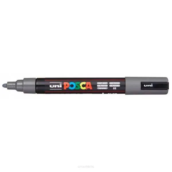 Pisak Posca PC-5M Głeboka Szarość Smartkleks.pl
