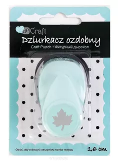 Dziurkacz Ozdobny Klon 1,6 cm smartkleks.pl
