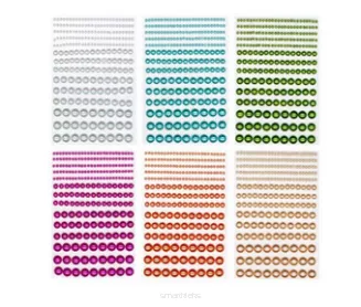 Koraliki Samoprzylepne Do Dekoracji Mix 