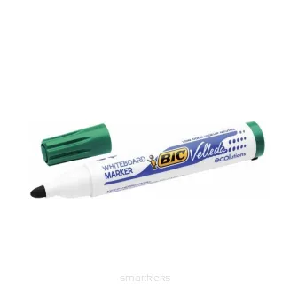 Zestaw 12x Marker Do Tablic Suchościeralnych BiC Velleda Zielony smartkleks.pl