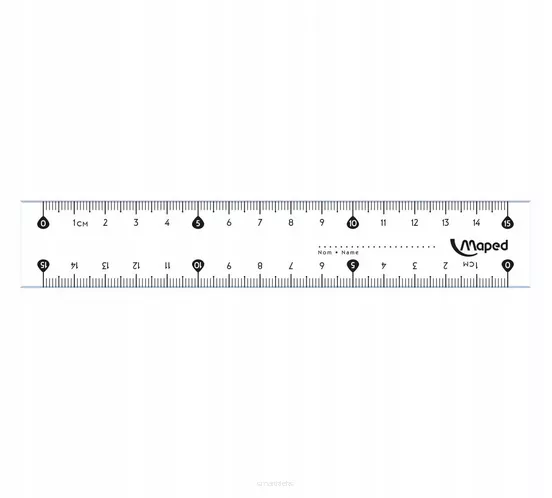 Linijka Plastikowa 15cm Maped smartkleks.pl
