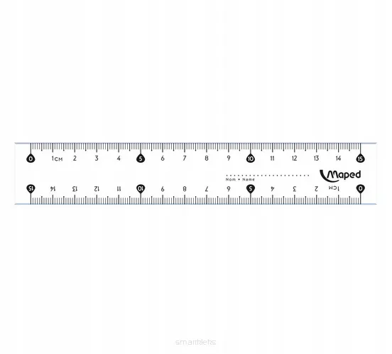 Linijka Plastikowa 15cm Maped smartkleks.pl