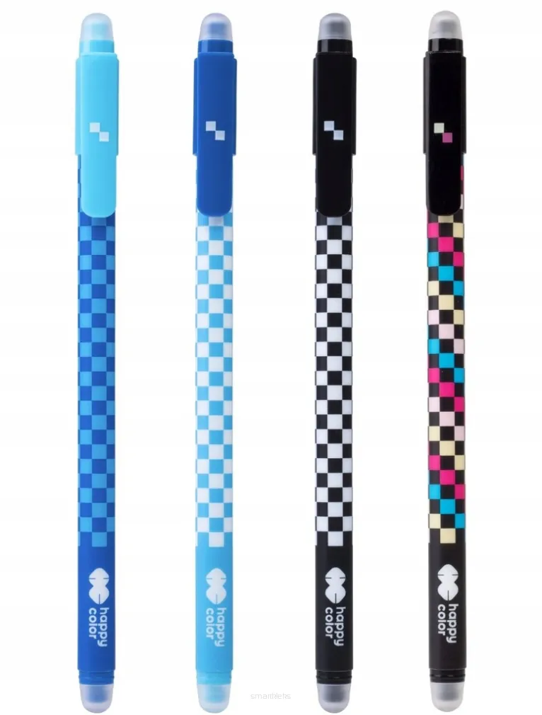 Długopis Wymazywalny Happy Color Uszaki Skate Szachownica  SmartKleks.pl