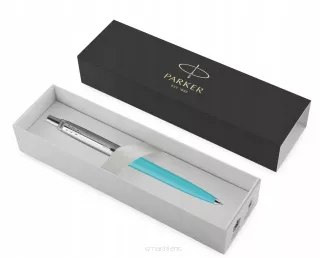 Długopis Parker Jotter Błękitny Wkład Czarny i Niebieski smartkleks.pl