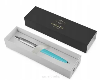 Długopis Parker Jotter Błękitny Wkład Czarny i Niebieski smartkleks.pl