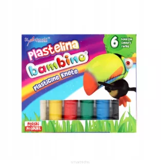 Plastelina Bambino 6 kolorów