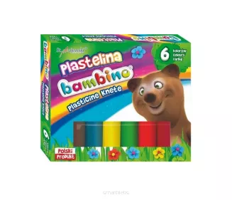 Plastelina Bambino 6 kolorów