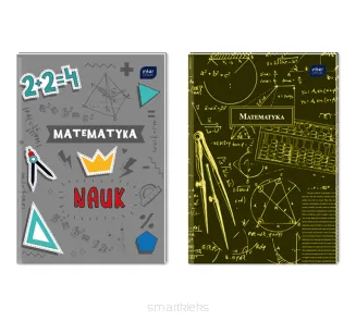 Brulion A5 Krata 80 kartek Matematyka Interdruk