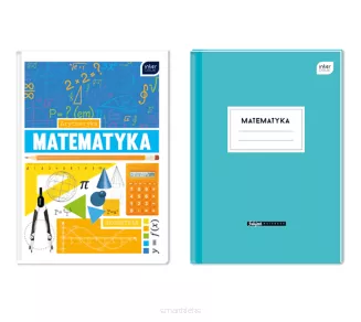 Brulion A5 Krata 80 kartek Matematyka Interdruk