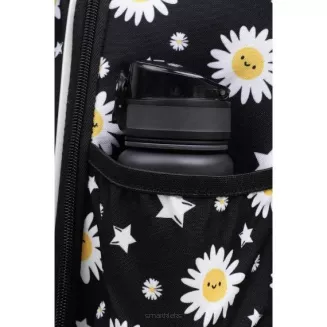 Plecak Tornister CoolPack Turtle Z Gwizdkiem Ratunkowym Daisy Black