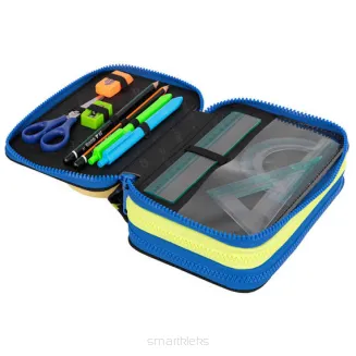 Piórnik Trójkomorowy Cool Pack z Wyposażeniem Jumper 3 Atlantis F067828  SmartKleks.pl