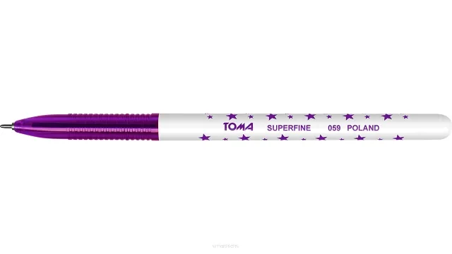Długopis Toma Superfine fioletowy