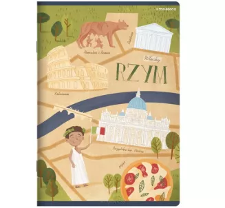 Zeszyt A5/16k. Kratka Top-2000 Cities  Of The World - 8