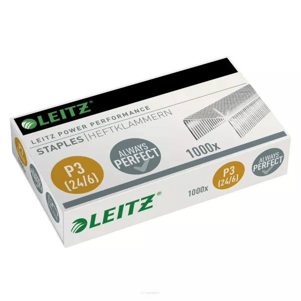 Zszywki ocynkowane Leitz 24/6 P3 smartkleks.pl