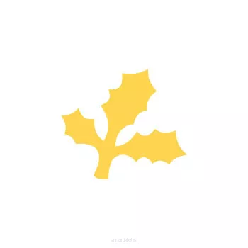 Dziurkacz Ozdobny Ostrokrzew  2,5 cm