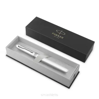 Parker Meridian Pióro wieczne Lakier chromowany z chromowymi wykończeniami Średnia końcówka 2231389