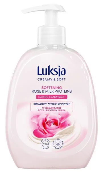 LUKSJA MYDŁO W PŁYNIE 500ML DOZ.ROSE