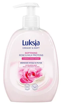 LUKSJA MYDŁO W PŁYNIE 500ML DOZ.ROSE