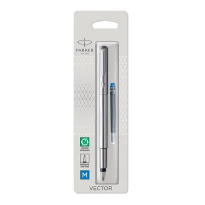 Pióro Wieczne Parker Vector Stainless Steel CT 1870805