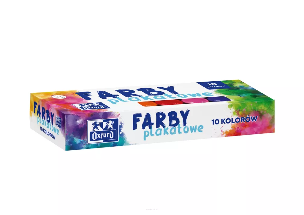 Farby Plakatowe Oxford 10kol smartkleks.pl