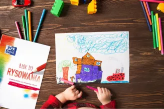 Blok Rysunkowy Biały Oxford A3 20 kartek