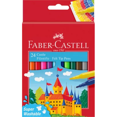 Flamastry Faber-Castell Zamek 24 kolory