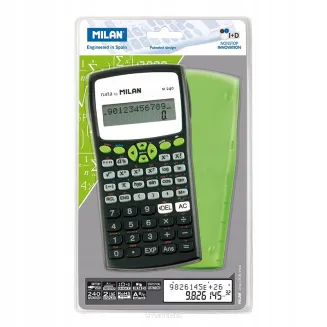 Kalkulator Naukowy Milan 240 Czarno-Zielony SmartKleks.pl