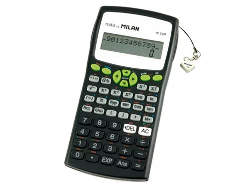 Kalkulator Naukowy Milan 240 Czarno-Zielony SmartKleks.pl