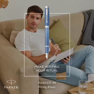 Pióro Wieczne Parker IM Writing Rituals Blue M CT  2203903