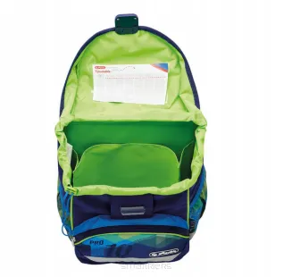 Tornister Herlitz Ultralight Green Goal - 4