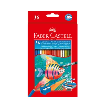Kredki akwarelowe Faber-Castell 36 kolorów