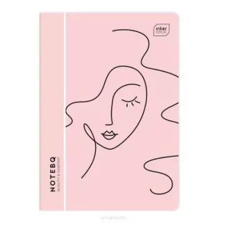 Zeszyt A5 Kratka 80 kartek Interdruk 70g/m2 Polipropylenowy