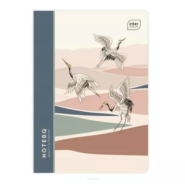 Zeszyt A5 Kratka 80 kartek Interdruk 70g/m2 Polipropylenowy