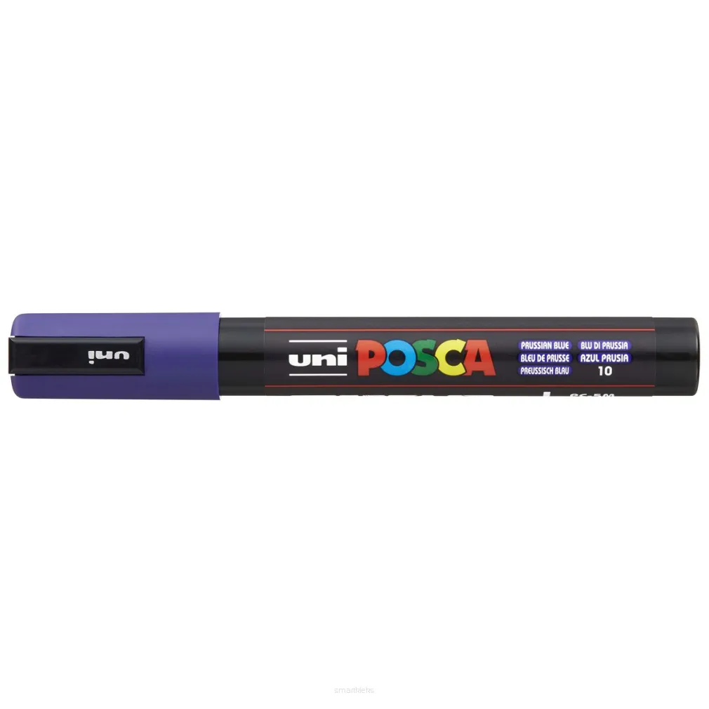Pisak Posca PC-5M Błękit Pruski Smartkleks.pl