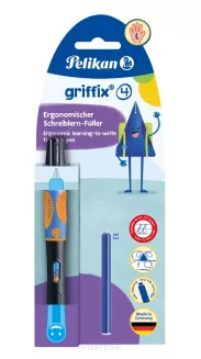 Pióro Wieczne Dla Leworęcznych Pelikan Griffix 4 Neon Black SmartKleks.pl