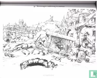 Kolorowanka Anton Pieck 32 Obrazki - 3