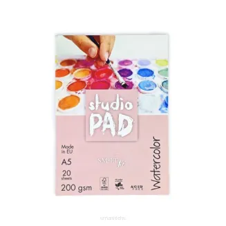 SMLTArt Studio Pad WATERCOLOR A5 200gsm 20 arkuszy