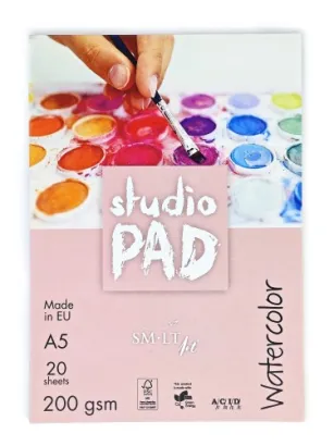SMLTArt Studio Pad WATERCOLOR A5 200gsm 20 arkuszy