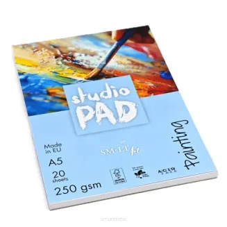 SMLTArt Studio Pad PAINTING A5 250gsm 20 arkuszy