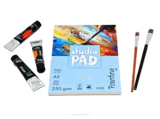 SMLTArt Studio Pad PAINTING A5 250gsm 20 arkuszy